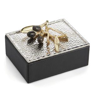 Gorgeous! Michael Aram jewelry box from the Olive Branch Collection. EUC